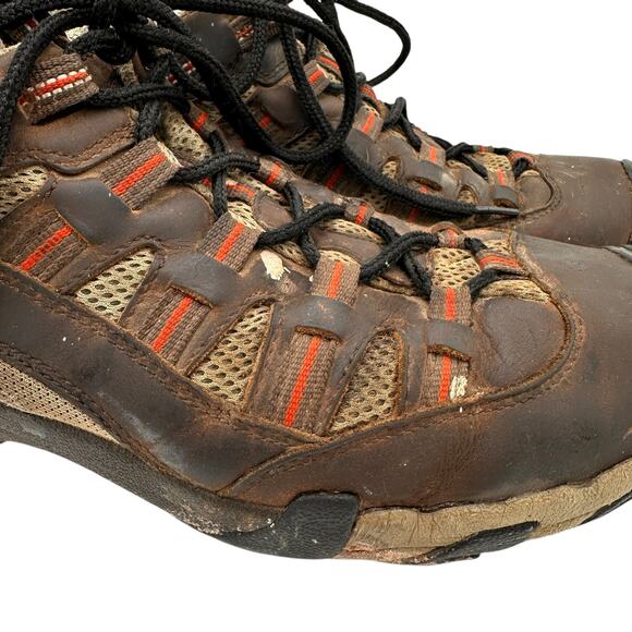 Keen Men\'s Alamosa Brown & Orange Hiking Shoes Size 15 main image 5